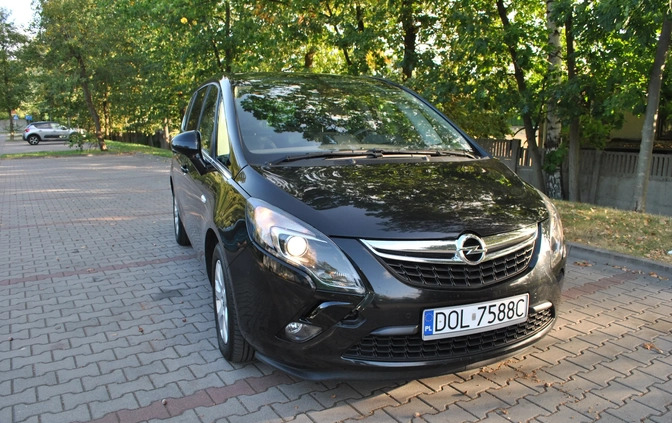 Opel Zafira cena 44500 przebieg: 190000, rok produkcji 2015 z Oleśnica małe 352